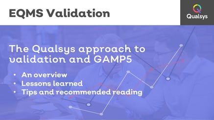 1 Qualsys approach to GAMP 5