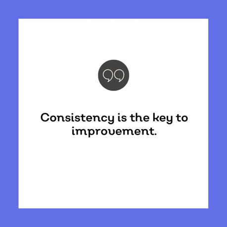 Consistency quote
