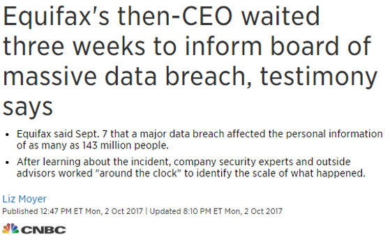 The data breach process and the GDPR