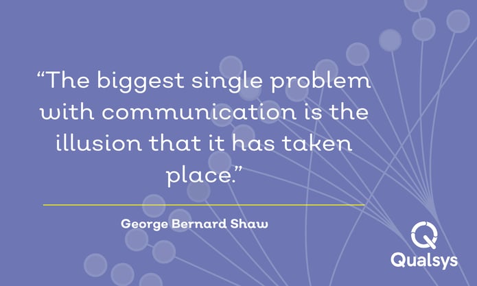 “The biggest single problem with communication is the illusion that it has taken place.” GBS.png